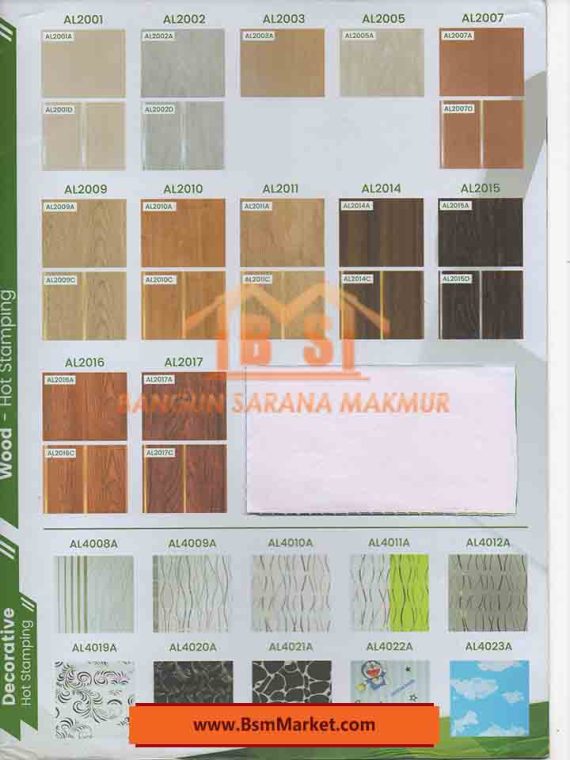 JUAL PLAFON UPVC MERK ADARON BEST SELLER