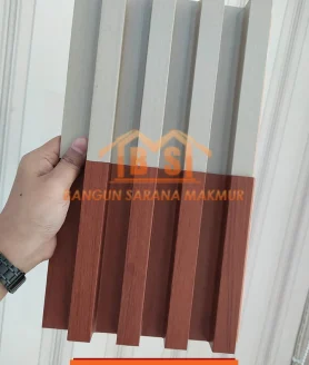 DE WALL PANEL WPC INTERIOR DINDING 3D SURABAYA