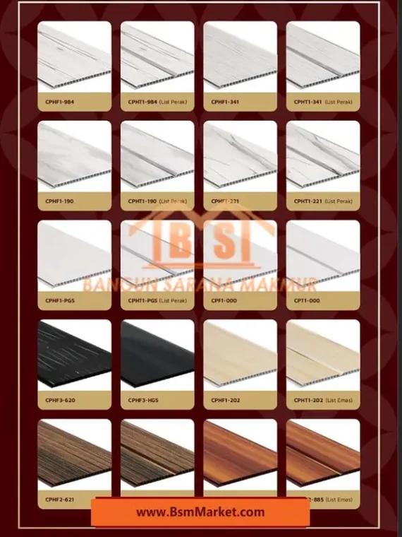 DISTRIBUTOR PLAFON UPVC SAGE SURABAYA